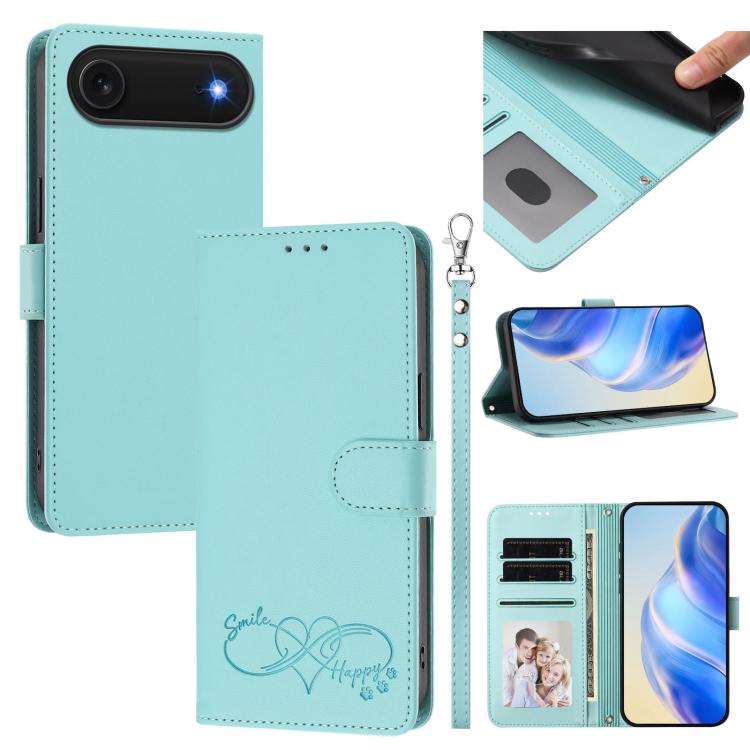 Custodia portafoglio in ecopelle con cinturino per iPhone Air