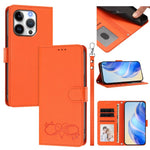 Custodia portafoglio in ecopelle per iPhone 16 Pro