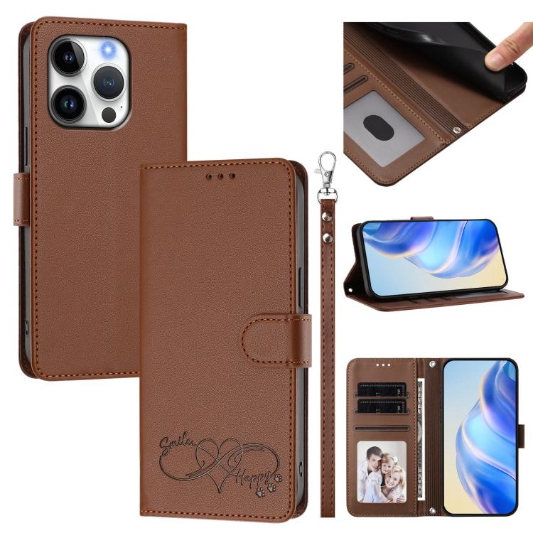 Custodia portafoglio in ecopelle per iPhone 16 Pro