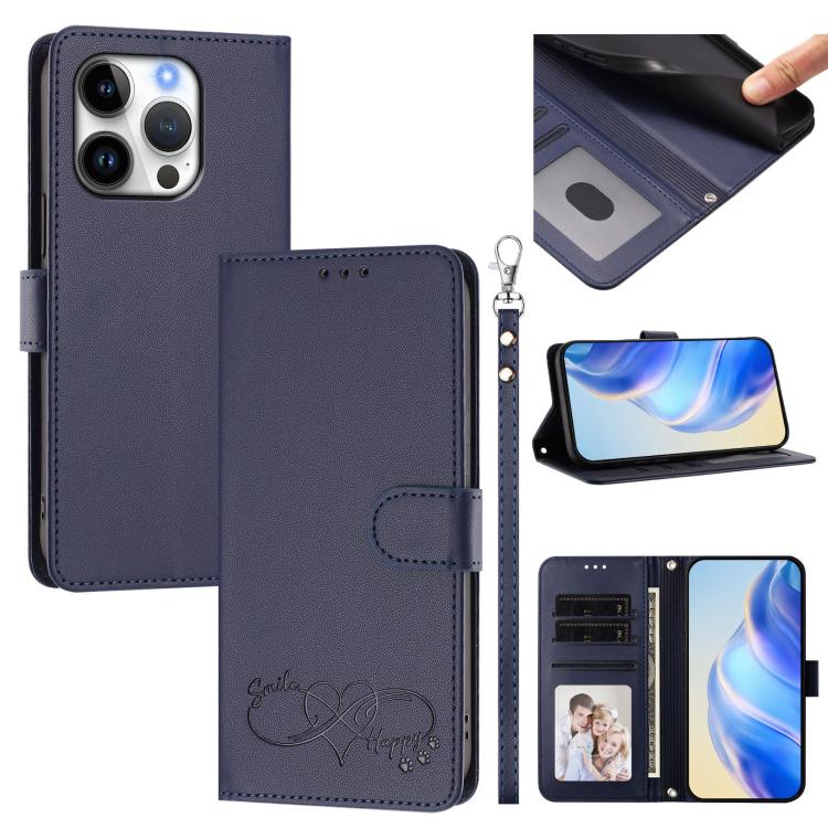 Custodia portafoglio in ecopelle per iPhone 16 Pro