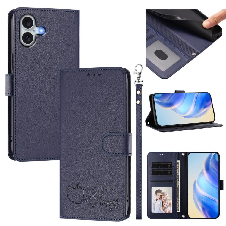 Custodia portafoglio in ecopelle per iPhone 16 Pro
