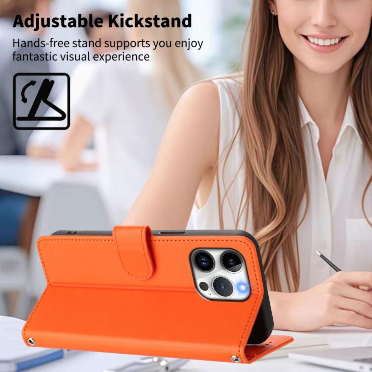 Custodia in ecopelle con chiusura magnetica per iPhone 14 Pro Max
