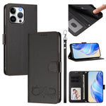 Custodia in ecopelle con chiusura magnetica per iPhone 14 Pro Max