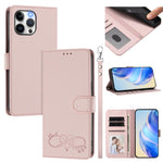 Custodia in ecopelle con chiusura magnetica per iPhone 14 Pro Max