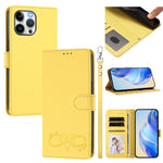 Custodia in ecopelle con chiusura magnetica per iPhone 14 Pro Max