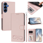 Custodia in ecopelle con chiusura magnetica e cinturino per Galaxy S26 FE e S26+