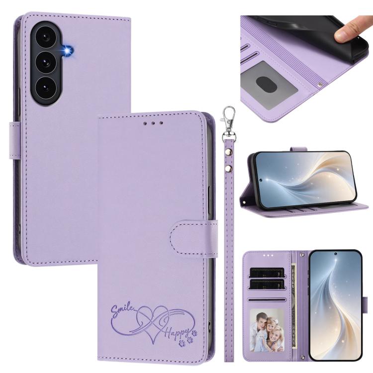 Custodia in ecopelle con chiusura magnetica e cinturino per Galaxy S26 FE e S26+