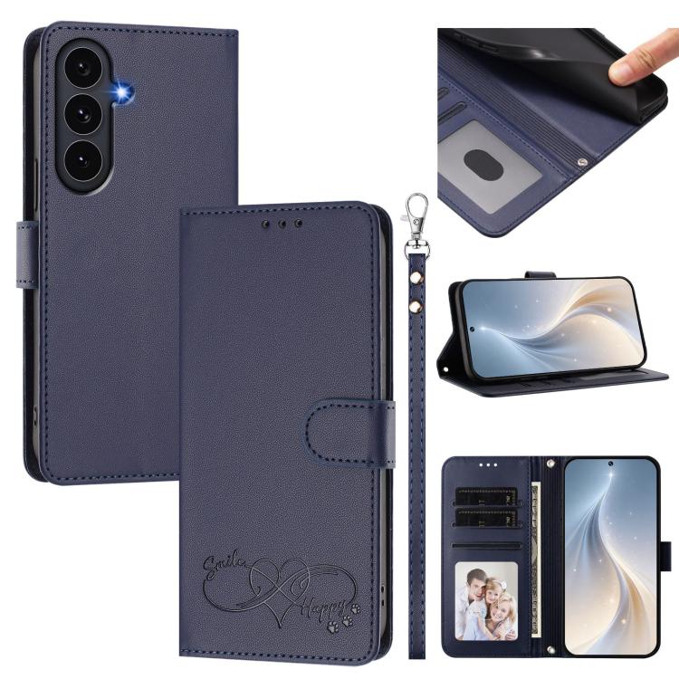 Custodia in ecopelle con chiusura magnetica e cinturino per Galaxy S26 FE e S26+