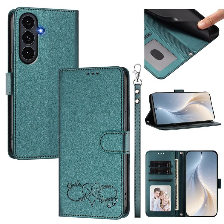Custodia in ecopelle con chiusura magnetica e cinturino per Galaxy S26 FE e S26+