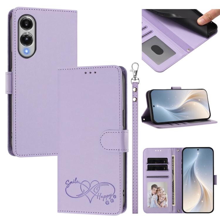 Custodia in ecopelle con chiusura magnetica e cinturino da polso per Galaxy S25