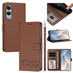 Custodia in ecopelle con chiusura magnetica e cinturino da polso per Galaxy S25