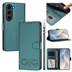 Custodia ecopelle con chiusura magnetica e cinturino per Galaxy S23 FE e Ultra