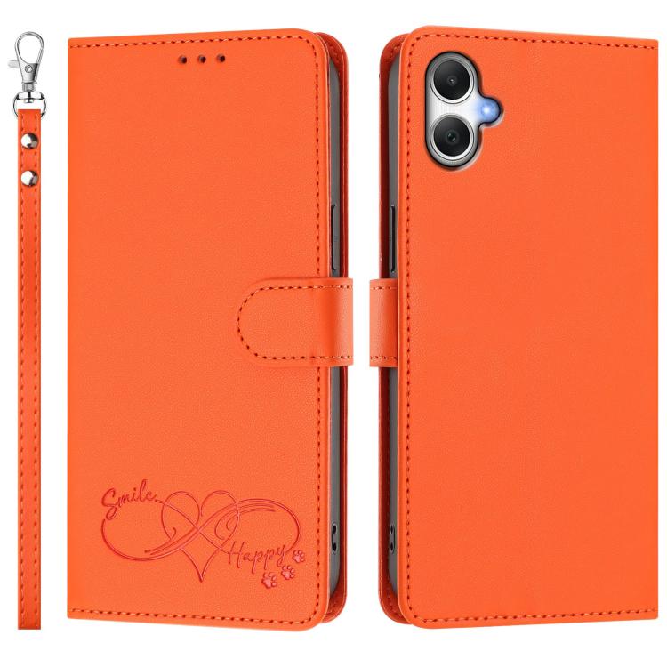 Custodia in ecopelle con chiusura magnetica e cinturino per Galaxy A05 M05 F05