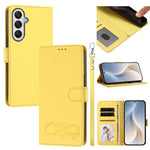 Custodia in ecopelle con chiusura magnetica e cinturino per Galaxy A05s 4G e M35