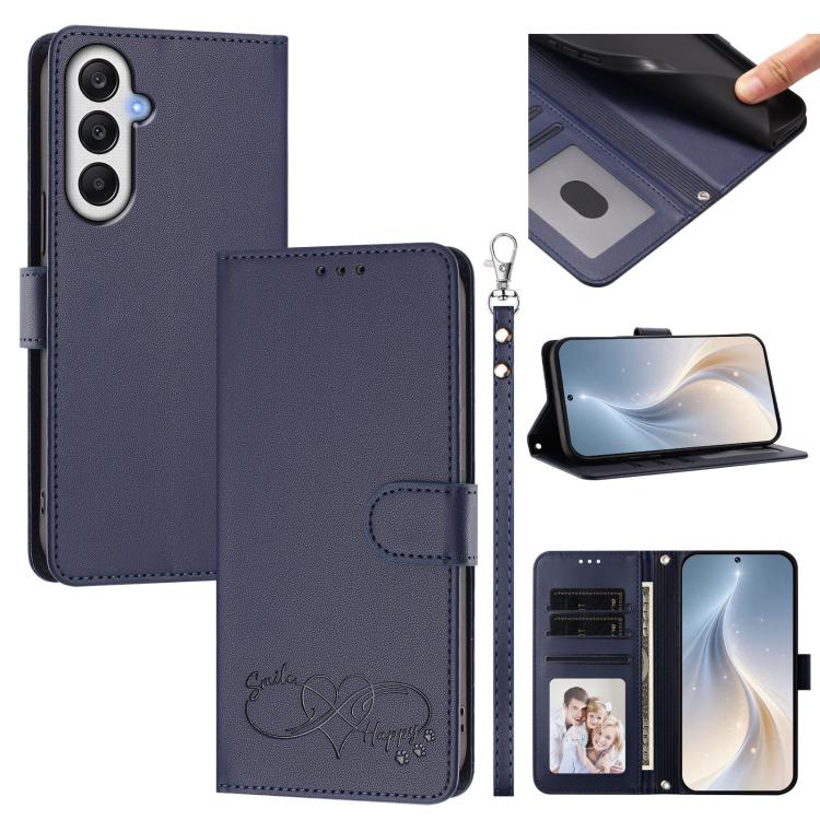 Custodia in ecopelle con chiusura magnetica e cinturino per Galaxy A05s 4G e M35
