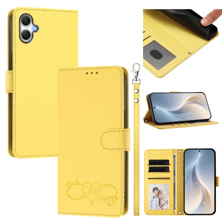 Custodia in ecopelle con chiusura magnetica e cinturino per Galaxy A06 4G/5G e