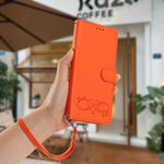 Custodia in ecopelle con chiusura magnetica e cinturino per Galaxy A27 5G e A25e