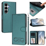 Custodia in ecopelle con chiusura magnetica e cinturino per Galaxy A27 5G e A25e