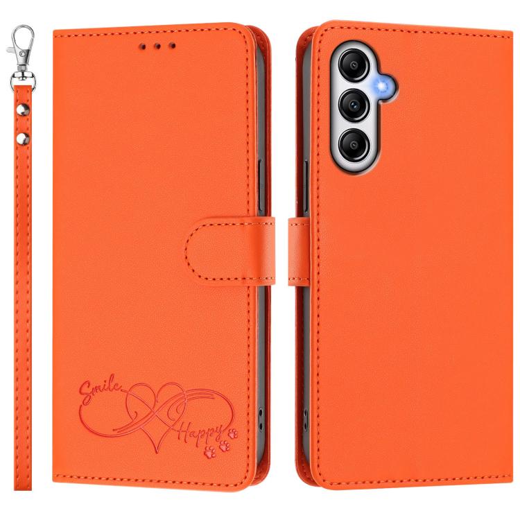 Custodia in ecopelle con chiusura magnetica e cinturino per Galaxy A54 5G