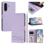Custodia in ecopelle con chiusura magnetica e cinturino per Galaxy A06 4G/5G e