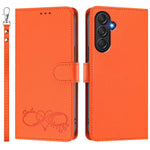 Custodia in ecopelle con chiusura magnetica e cinturino per Galaxy M55 / C55 5G