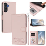 Custodia in ecopelle con chiusura magnetica e cinturino per Galaxy M55 / C55 5G