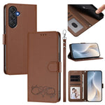 Custodia in ecopelle con chiusura magnetica e cinturino per Galaxy M55 / C55 5G