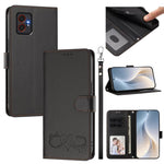 Custodia in ecopelle con chiusura magnetica e cinturino per Galaxy M55 / C55 5G