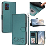 Custodia in ecopelle con chiusura magnetica e cinturino per Galaxy M55 / C55 5G