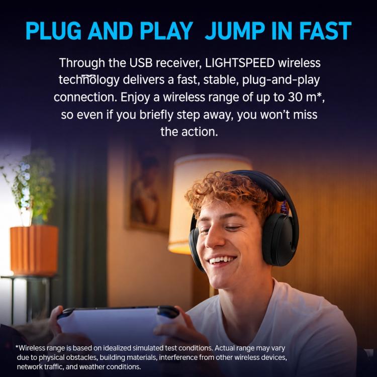 Cuffie da gioco wireless Logitech G325 con microfono