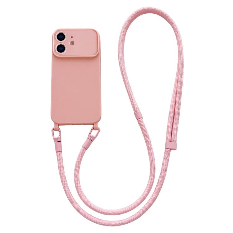 Custodia con tracolla per iPhone 13 con ampia finestra
