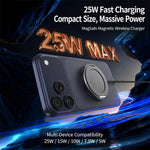 Caricabatterie wireless magnetico 25W con supporto
