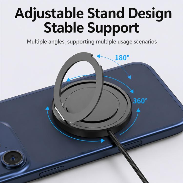 Caricabatterie wireless magnetico 25W con supporto