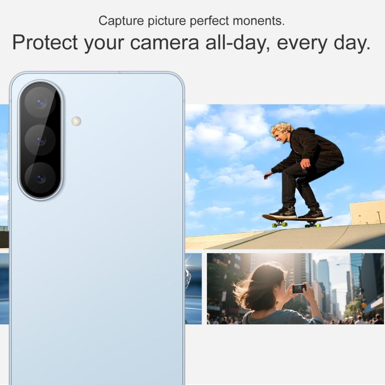 Pellicola vetro obiettivo posteriore IMAK nera per Galaxy S26 FE 5G