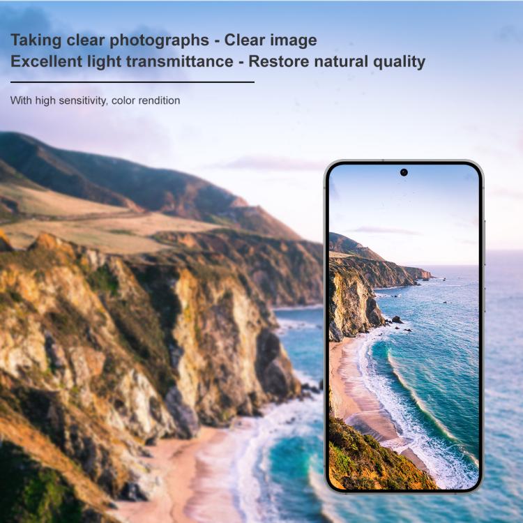 Pellicola vetro obiettivo posteriore IMAK nera per Galaxy S26 FE 5G
