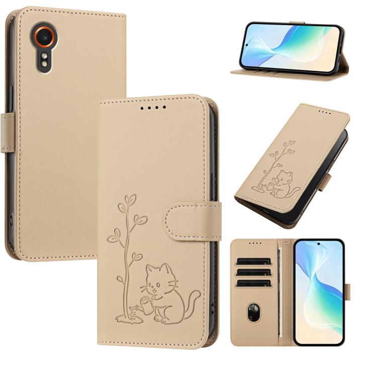 Custodia in ecopelle con fibbia per Galaxy XCover7 Pro e Galaxy XCover7