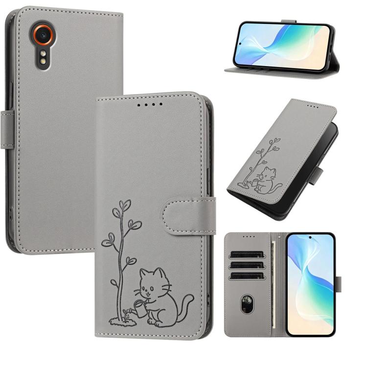 Custodia in ecopelle con fibbia per Galaxy XCover7 Pro e Galaxy XCover7