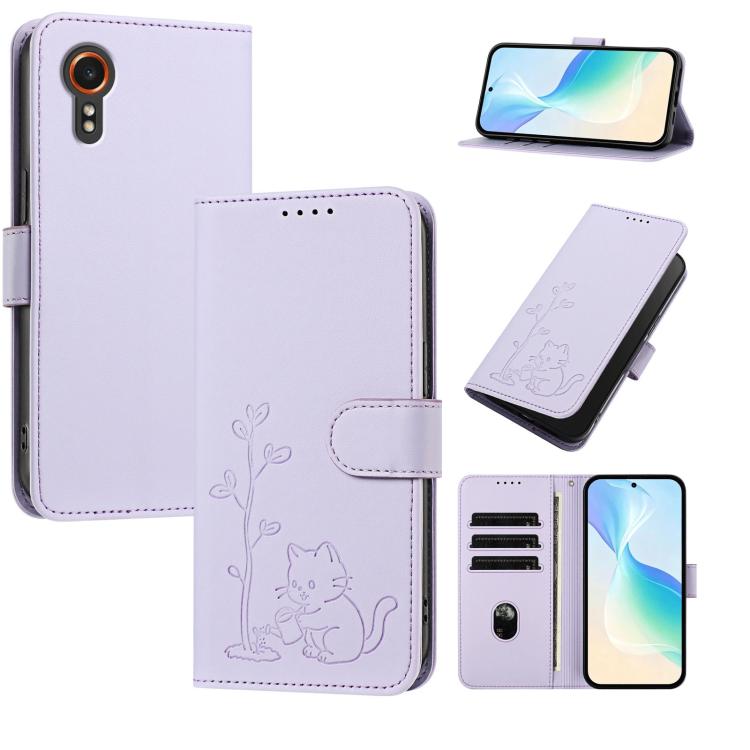 Custodia in ecopelle con fibbia per Galaxy XCover7 Pro e Galaxy XCover7