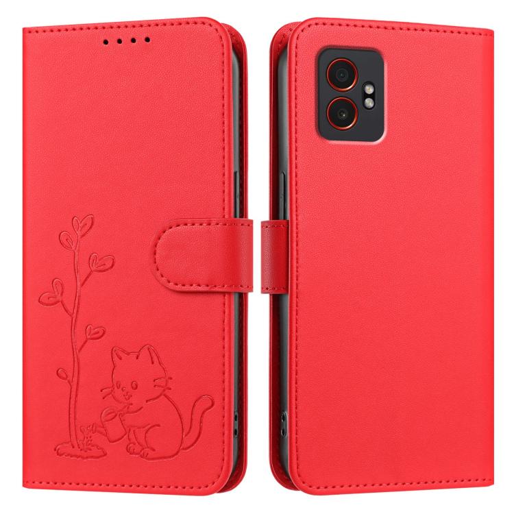 Custodia in ecopelle con fibbia per Galaxy XCover7 Pro e Galaxy XCover7