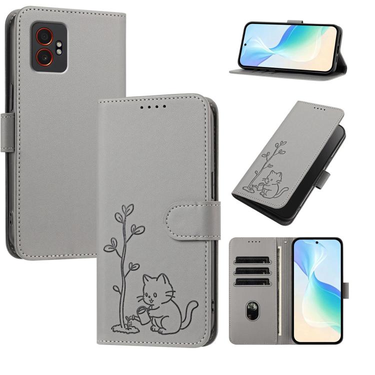 Custodia in ecopelle con fibbia per Galaxy XCover7 Pro e Galaxy XCover7