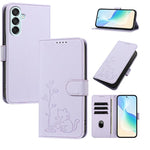 Custodia in ecopelle con fibbia per Galaxy M55 5G / C55 e M15 5G / F15 5G e M15