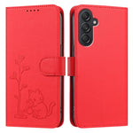 Custodia in ecopelle con fibbia per Galaxy M55 5G / C55 e M15 5G / F15 5G e M15