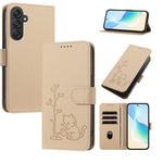 Custodia in ecopelle con fibbia per Galaxy M55 5G / C55 e M15 5G / F15 5G e M15