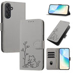 Custodia in ecopelle con fibbia per Galaxy M55 5G / C55 e M15 5G / F15 5G e M15