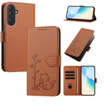 Custodia in ecopelle con fibbia per Galaxy M55 5G / C55 e M15 5G / F15 5G e M15