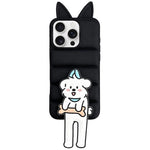 Custodia TPU silicone con orecchie gatto per iPhone 17 Pro Max