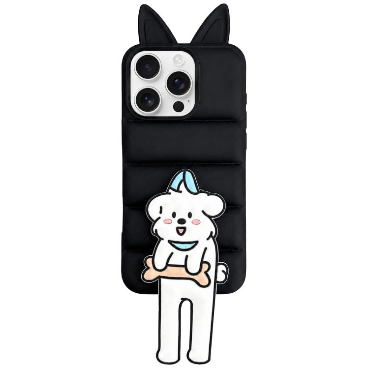 Custodia TPU silicone con orecchie gatto per iPhone 17 Pro Max