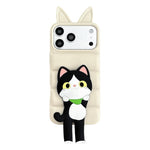 Custodia TPU silicone con orecchie gatto per iPhone 17 Pro Max