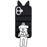 Custodia TPU silicone con orecchie gatto per iPhone 17 Pro Max
