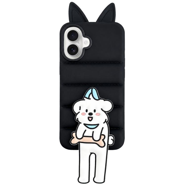 Custodia TPU silicone con orecchie gatto per iPhone 17 Pro Max
